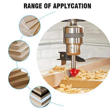 Carica l&#39;immagine nel visualizzatore di Gallery, flintronic Set di Fresa per Scanalature del Legno, 15 Pezzi #1 Rosso 15pcs - Ilgrandebazar