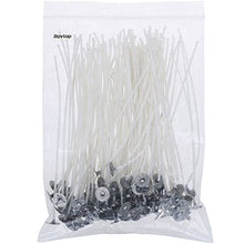 Carica l'immagine nel visualizzatore di Gallery, Rovtop 120 Pezzi Stoppini Candela 15cm/6in da DIY Candele per Lavoro Medium - Ilgrandebazar