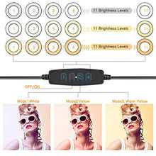 Carica l&#39;immagine nel visualizzatore di Gallery, Luce ad Anello LED, Eletorot 6” Ring Light Lampada per Selfie Estetista...
