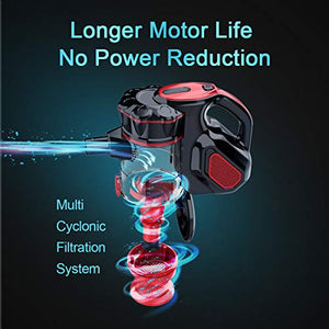 INSE Aspirapolvere Verticale 2 in 1, 18Kpa Scopa Elettrica con Filo e Senza... - Ilgrandebazar