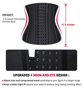 YIANNA Donna Corsetto Stringivita Modellante Dimagrante Waist Trainer M, Nero - Ilgrandebazar
