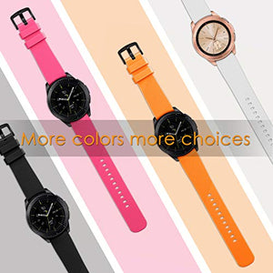 FINTIE Cinturino per Garmin Vivoactive 3, 20mm in Silicone *Nero - Ilgrandebazar