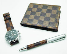 Carica l&#39;immagine nel visualizzatore di Gallery, Cofanetto regalo uomo orologio penna portafoglio e cintura set laurea - Ilgrandebazar