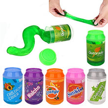 Carica l&#39;immagine nel visualizzatore di Gallery, Simuer Cristallo Slime Putty, 6 Pack Magic Crystal Clay 6