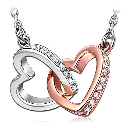 ANGEL NINA San Valentino per Lei Donna Cuore Collana A In Argento - Ilgrandebazar