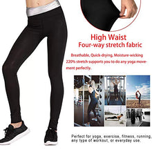 Carica l&#39;immagine nel visualizzatore di Gallery, NHEIMA Pantaloni Sauna Dimagranti, Leggings Anticellulite Donna Fitness, M