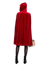Carica l&#39;immagine nel visualizzatore di Gallery, Generico Costume da Carnevale Halloween Cappuccetto Rosso con Mantello...