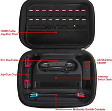Carica l'immagine nel visualizzatore di Gallery, iVoler Custodia di Trasporto per Nintendo Switch, Case da Viaggio Rigido...
