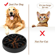 Carica l&#39;immagine nel visualizzatore di Gallery, Jasgood, ciotola per cani con alimentazione lenta 1-Nero.