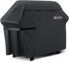 Carica l&#39;immagine nel visualizzatore di Gallery, Grillman Premium BBQ Grill, Resistente Copertura per Barbecue Weber, Brinkmann, Char Broil, ECC. Resistente agli Strappi, ai Raggi UV e all&#39;Acqua, 147 cm, Nero