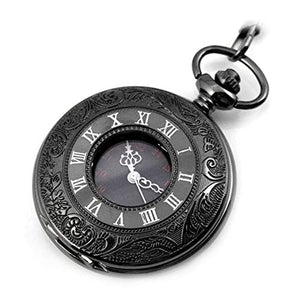 Bestfire, orologio da taschino, al quarzo, stile rétro vintage steampunk,... - Ilgrandebazar