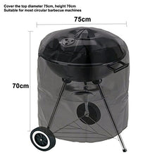 Carica l&#39;immagine nel visualizzatore di Gallery, Gifort 70*75cm Copertura Barbecue, Impermeabile Telo Protettivo Per Barbecue...