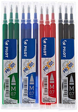 Carica l'immagine nel visualizzatore di Gallery, Pilot FriXion Ball - Set di 3 cartucce penna roller per ogni colore: blu,...
