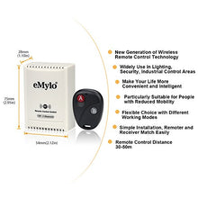 Carica l&#39;immagine nel visualizzatore di Gallery, eMylo DC 12V 2 canali 433MHz Telecomando RF Modulo relè senza fili...