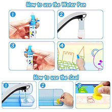 Carica l&#39;immagine nel visualizzatore di Gallery, Jasonwell Acqua Doodle Tappeto Colorabile Magico Bambini 100*80cm Acqua... - Ilgrandebazar