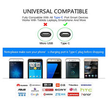 Carica l'immagine nel visualizzatore di Gallery, Cavo Usb Type-C Ricarica Carica Rapida Per Samsung S10 S10E USB C 1M+1M+2M