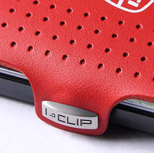 Carica l'immagine nel visualizzatore di Gallery, I-CLIP ® Portafoglio DUCATI Rosso, La Telaio Gunmetal-black - Ilgrandebazar