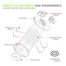 Carica l&#39;immagine nel visualizzatore di Gallery, Organizzatore di trucco, espositore cosmetico girevole da Rotating Organizer