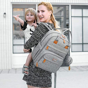 BabbleRoo Zaino Fasciatoio, Grande Capacità per il Cambio Unisex,... - Ilgrandebazar