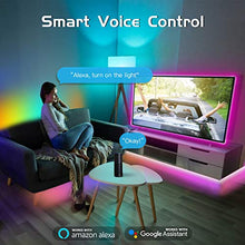 Carica l&#39;immagine nel visualizzatore di Gallery, Striscia LED USB WiFi con Telecomando a Infrarossi, Maxcio Tv 2m