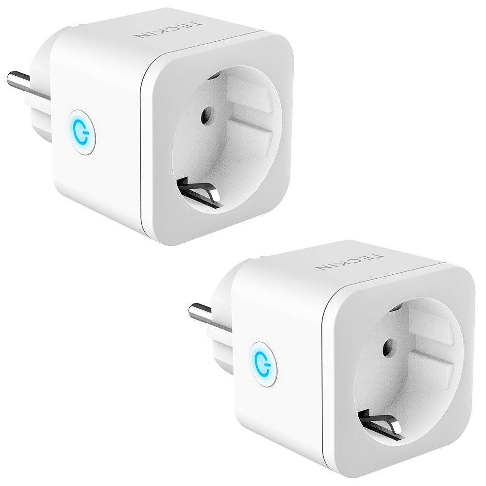 Presa Intelligente WiFi Smart Plug 16A 3300W TECKIN Compatibile...