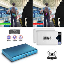 Carica l'immagine nel visualizzatore di Gallery, Gnews RFID Blocking Porta Carte di Credito, Proteggi Credito in...