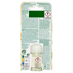 Airwick Confezione da 6 Ricariche per Diffusore Elettrico di Oli Essenziali alla Fragranza di Vaniglia e Thè Bianco, Profumatore per Ambienti