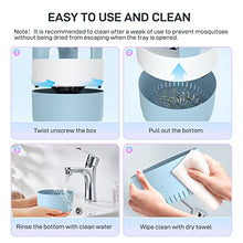 Carica l&#39;immagine nel visualizzatore di Gallery, Lampada Antizanzare, Zanzariera Elettrica USB Uccidi Zanzare Interno Ammazza Mosche Elettrico UV Trappola per Mosche da Esterno Portatile Antizanzare per Domestico Giardino Campeggio