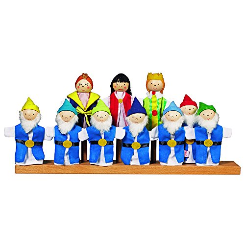 Set Marionette da Dito Biancaneve 10pz - Ilgrandebazar
