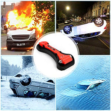 Carica l'immagine nel visualizzatore di Gallery, ELZO Martello di Emergenza Auto per Rompere Finestra e Tagliare Le...