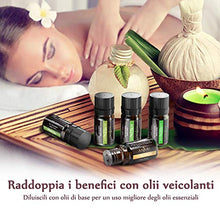 Carica l&#39;immagine nel visualizzatore di Gallery, Anjou Olio Essenziale Set di 12 per Aromaterapia, Oli Essenziali Puri 12x5ml - Ilgrandebazar