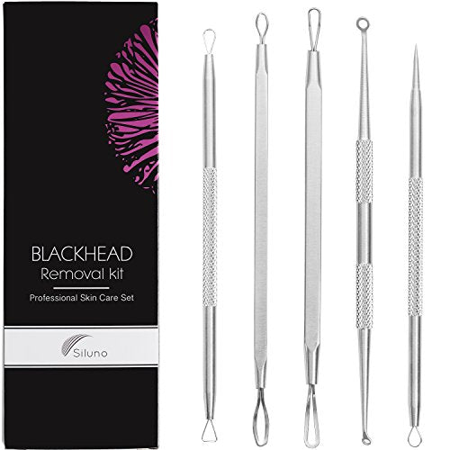 Blackhead Remover Rimozione Punti Neri Naso - Kit Rimuovere Eliminare SetB - Ilgrandebazar