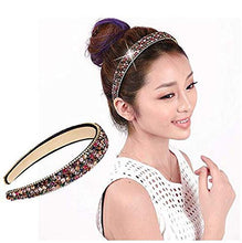Carica l&#39;immagine nel visualizzatore di Gallery, Xrten Strass Fascia di capelli,Accessori per Capelli Donna Cerchietti per...