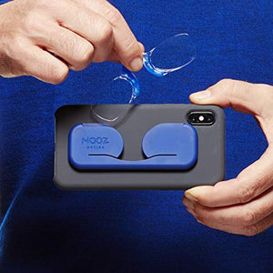 Nooz Smartphone - Occhiali da lettura senza astine - Custodia extra Blu - Ilgrandebazar