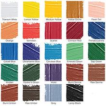 Carica l&#39;immagine nel visualizzatore di Gallery, Zenacolor Set da 24 Tubetti di Pittura Acrilica Confezione 24 x 12mL – 24 - Ilgrandebazar