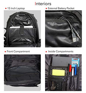 OG Online&Go CityRunner Zaino Moto, Impermeabile, Espandibile 30-35L, Borsa...