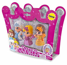 Carica l&#39;immagine nel visualizzatore di Gallery, Pinypon Pack Principesse, 3 Pezzi, 700014094