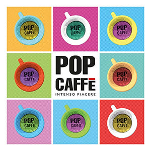 100 CAPSULE POP CAFFE' E-SPRITALY COMPATIBILI CAFFITALY MISCELA 2 CREMOSO