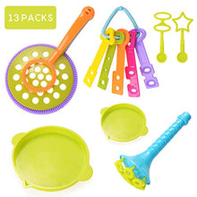 Carica l&#39;immagine nel visualizzatore di Gallery, HellDoler Spara Bolle di Sapone,13 Pezzi Kit Bacchette per Fare Bolle...