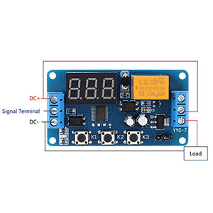 Kkmoon digitale display a LED domotica delay timer di controllo relè...