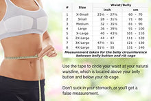 Carica l&#39;immagine nel visualizzatore di Gallery, Fascia post operatoria- Fascia dopo parto-Fascia contentiva- Cintura post operatoria- Pancera Addominale Per Compressione Сon Cottone -Altezza 24 cm UNISEX Uomo Donna Medium Nero