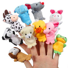 Carica l&#39;immagine nel visualizzatore di Gallery, ThinkMax 10 Pezzi Marionette da Dito Animali per Bambole 10 Di - Ilgrandebazar