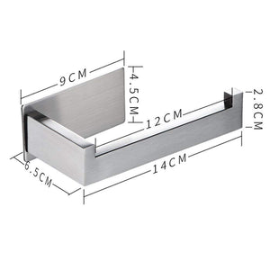 ZUNTO Porta Carta Igienica Acciaio Inox 304 Autoadesiva