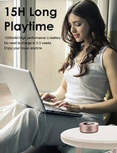 Carica l&#39;immagine nel visualizzatore di Gallery, XLEADER SoundAngel (2 Gen) Cassa Bluetooth con suono HD 5W, Touch A oro rosa