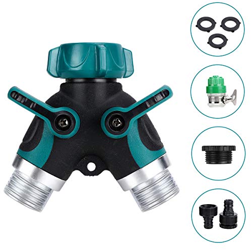 Tencoz Presa Rubinetto 2 Vie, Distributore 2 Vie a Y per Tubo Flessibile...