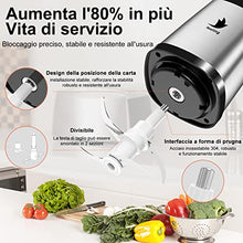 Carica l'immagine nel visualizzatore di Gallery, Nestling® 600W Robot da Cucina,Tritatutto Elettrico da 2 litri,Tritatutto per Verdure con 4 Lame Affilate per Carne, Verdure,Cipolle e Frutta [Classe di efficienza energetica A+++]
