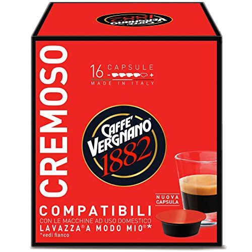 Caffè Vergnano 1882 Capsule Compatibili Lavazza A Modo Mio, Cremoso -...