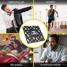Carica l&#39;immagine nel visualizzatore di Gallery, CityComfort Calzini Uomo Divertenti e Boxer Uomo Cofanetto Regalo Calze Divertenti Uomo Birra Pizza Gaming e Boxer Simpatici Uomo S-3XL Regalo Zio Amico Festa del papà Natale Befana (Navy Pizza, L)