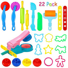 Carica l'immagine nel visualizzatore di Gallery, aovowog Utensili per Plastilina 22 Colorati Accessori e a Forme di... - Ilgrandebazar