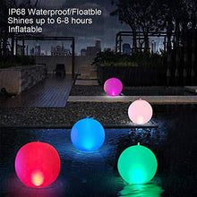Carica l&#39;immagine nel visualizzatore di Gallery, Solare da Giardino per Esterni,Luci Piscine Galleggianti Globo 2pcs